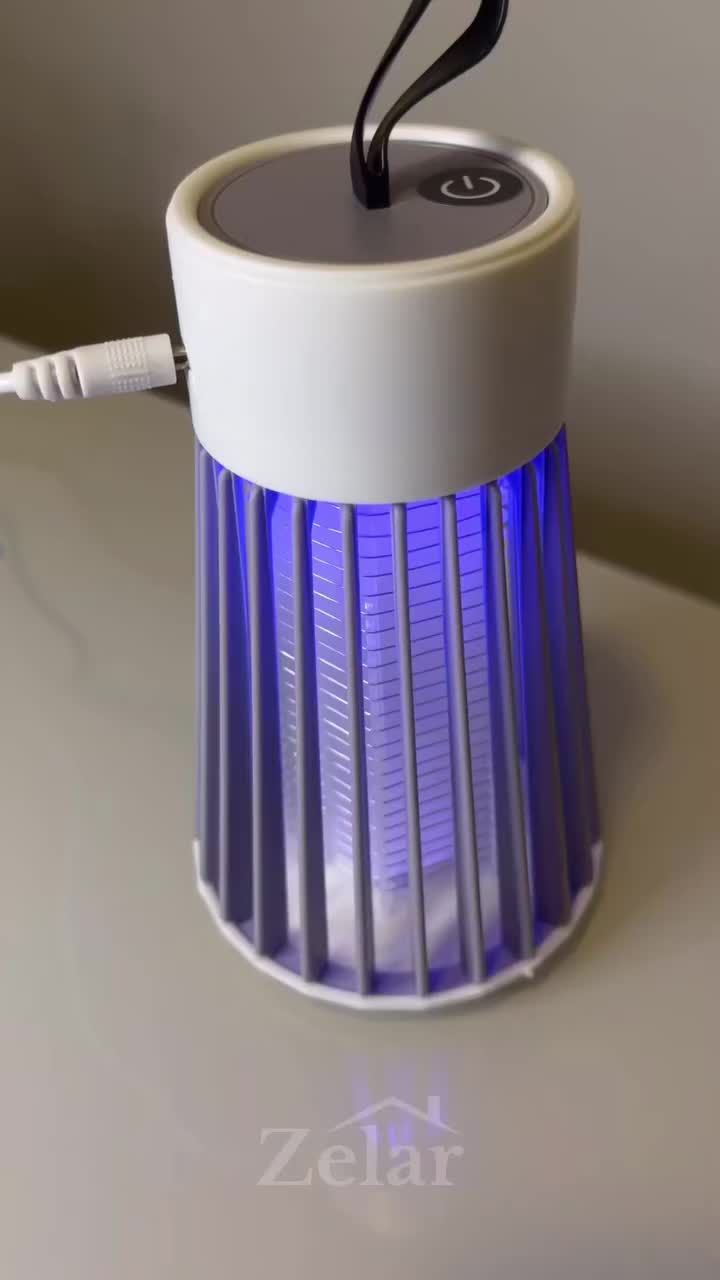 Portable Rechargeable Mosquito Killer Lamp | UV Light Insect Trap & Bug Zapper
