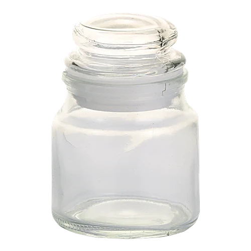 Premium 6-Piece Glass Spice Jar Set