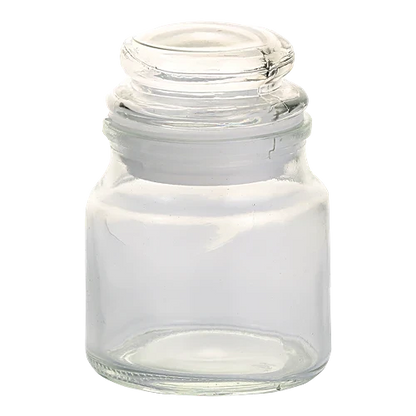 Premium 6-Piece Glass Spice Jar Set