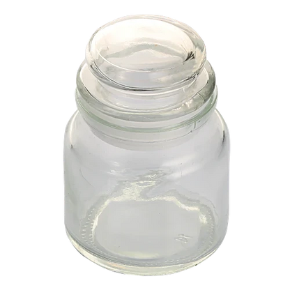 Premium 6-Piece Glass Spice Jar Set