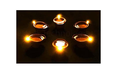 Water Sensor LED Diya – Pack of 12