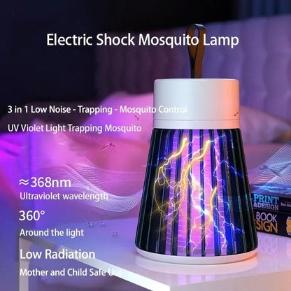 Portable Rechargeable Mosquito Killer Lamp | UV Light Insect Trap & Bug Zapper