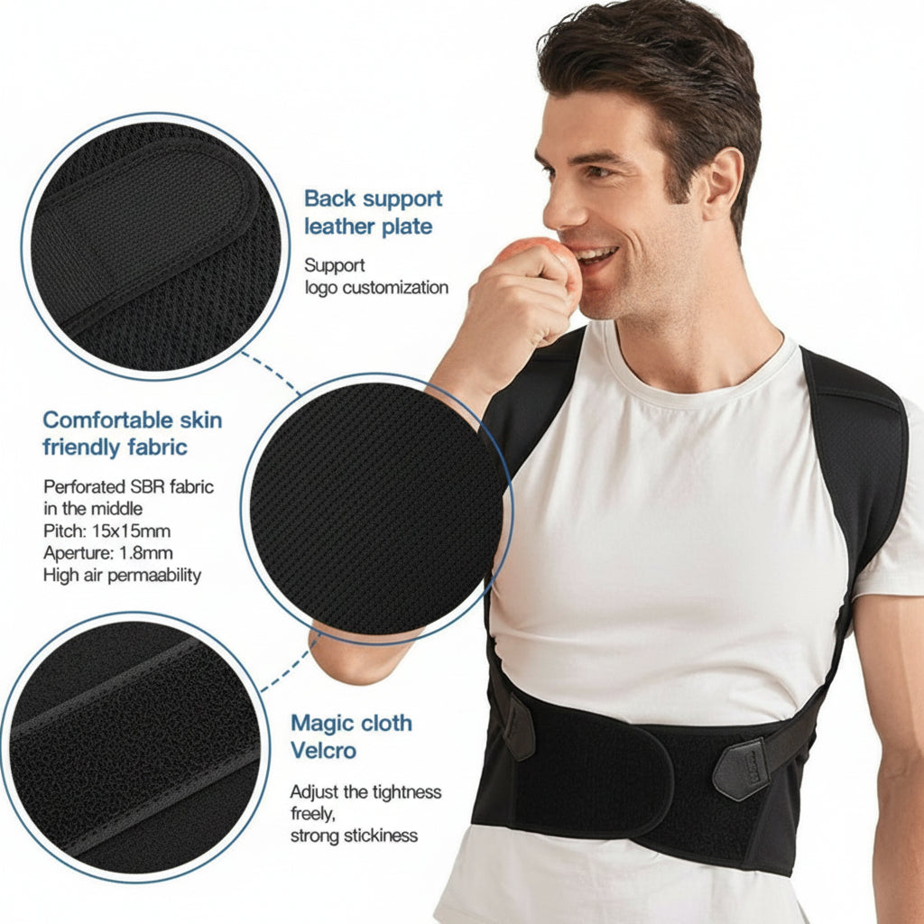 PostureMaster Pro: The Ultimate Back & Shoulder Support Brace