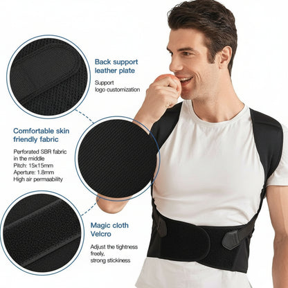 PostureMaster Pro: The Ultimate Back & Shoulder Support Brace