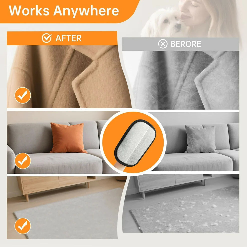 Pet Grooming & De-Shedding Glove