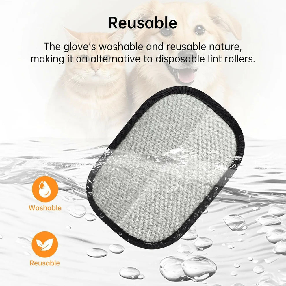 Pet Grooming & De-Shedding Glove