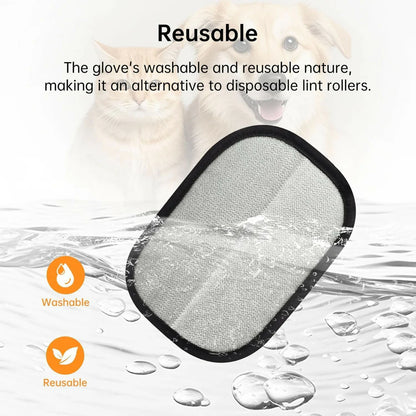 Pet Grooming & De-Shedding Glove
